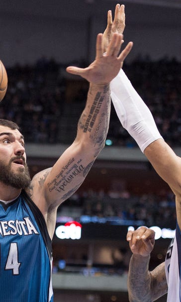 Easing his pain: Wolves might sit out Pekovic on occasion